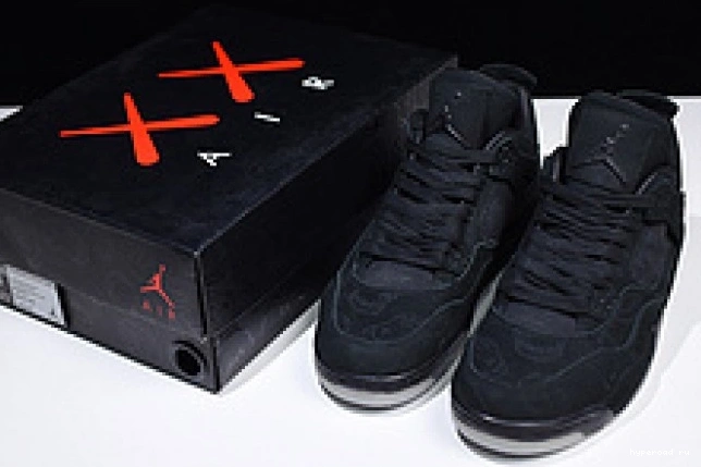 Air Jordan 930155 001 retro black 4 Nike kaws 0829